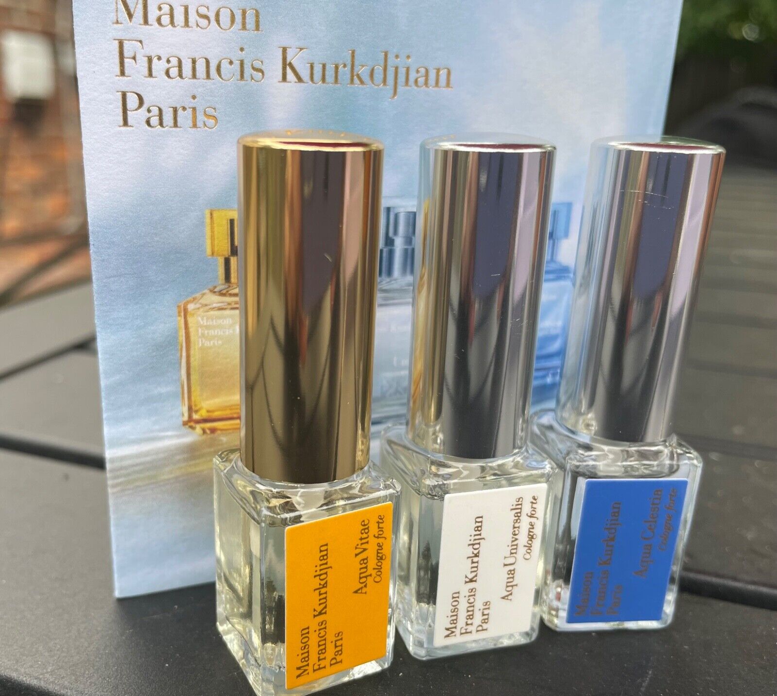Maison Francis Kurkdjian Paris Aqua Celestia Vitae Universalis Eau de Parfum Set