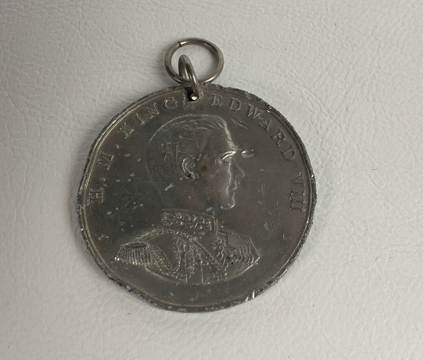  Vintage Coronation Medallion HM King Edward VIII  1937
