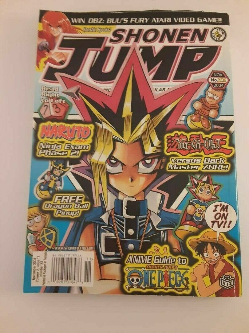 Shonen Jump November 2004 Vol. 2,Issue 11,W/Rare Archfiend Trading Card Yu-Gi-Oh