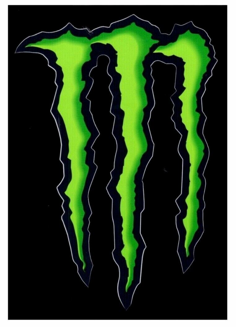 *BRAND NEW* Monster Energy Drink Stickers Logo Decal M Claw 4\