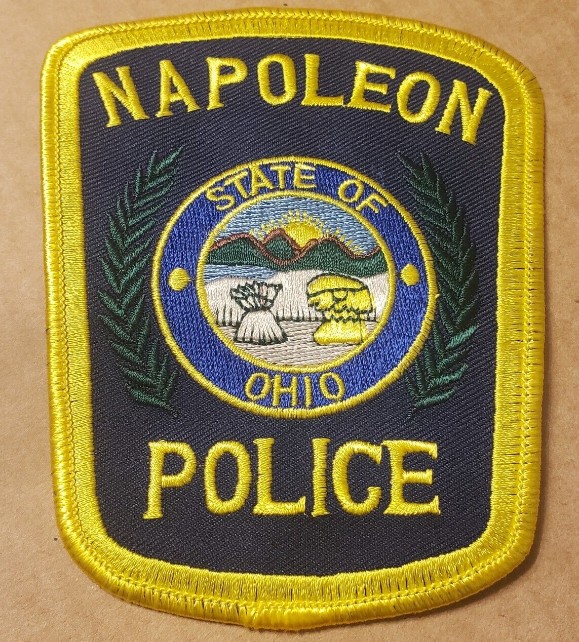 OH Napoleon Ohio Police Shoulder Patch