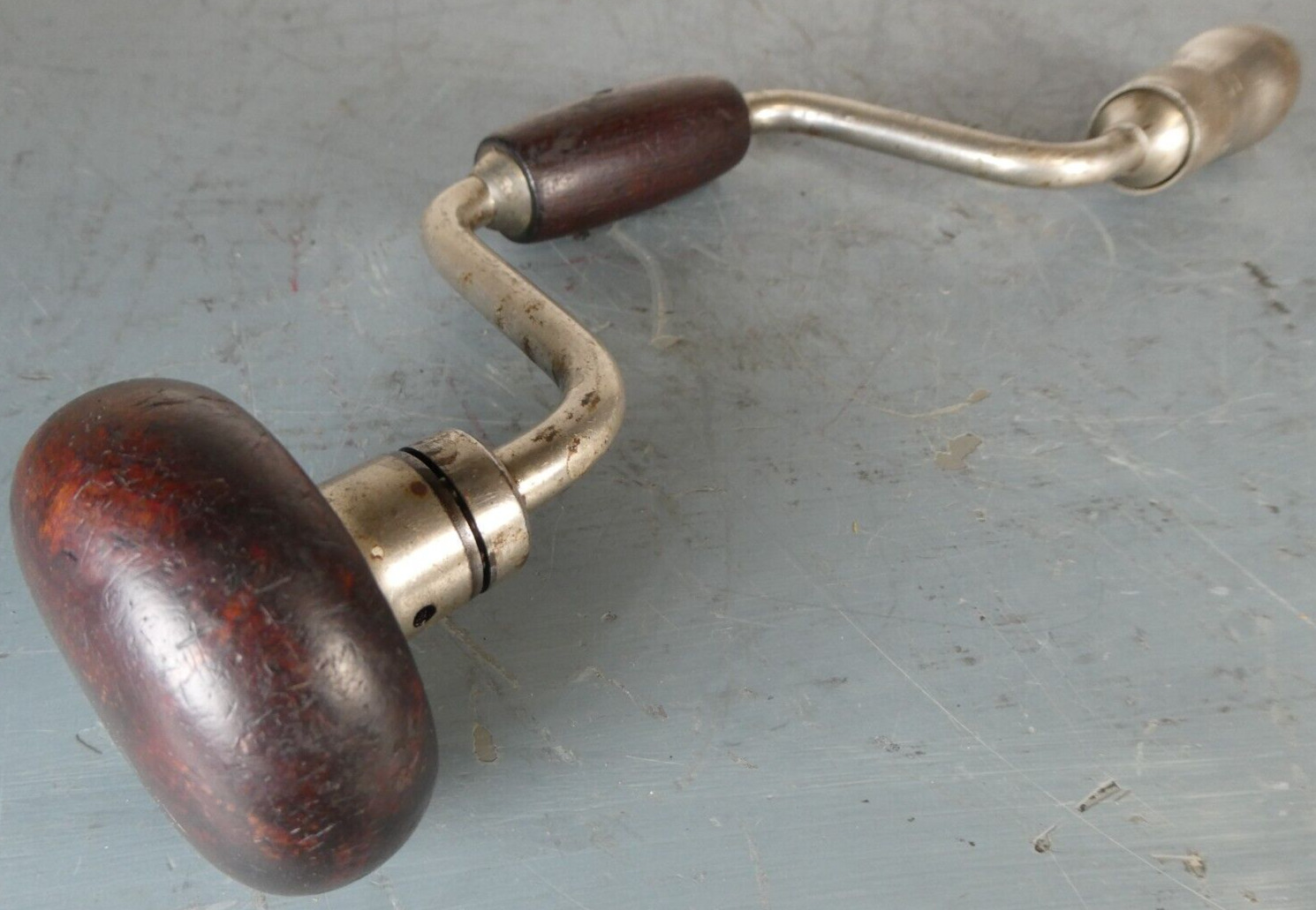 Antique Millers Falls No. 14 Petite Ultra Short Throw Brace 1890 Patent Date