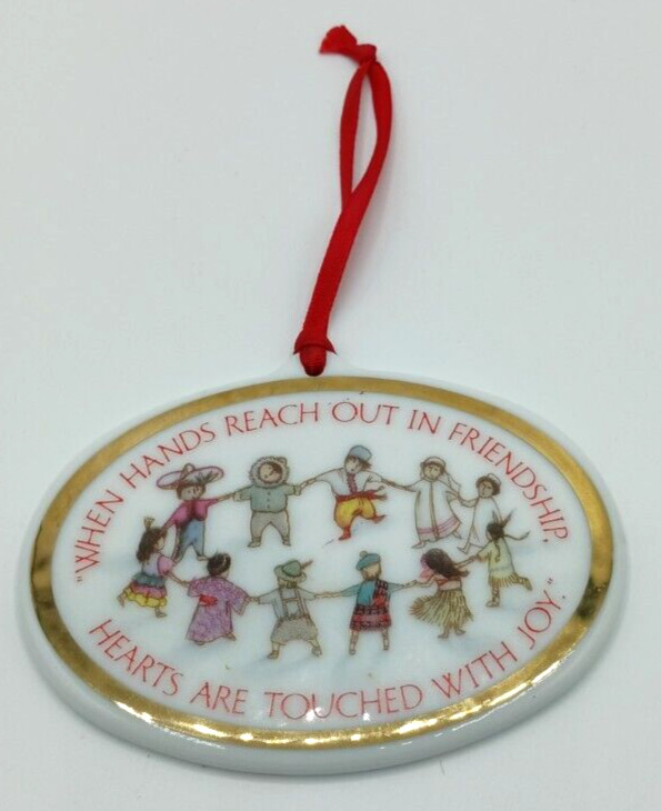 Vintage AGC Friendship Ornament Made in Taiwan