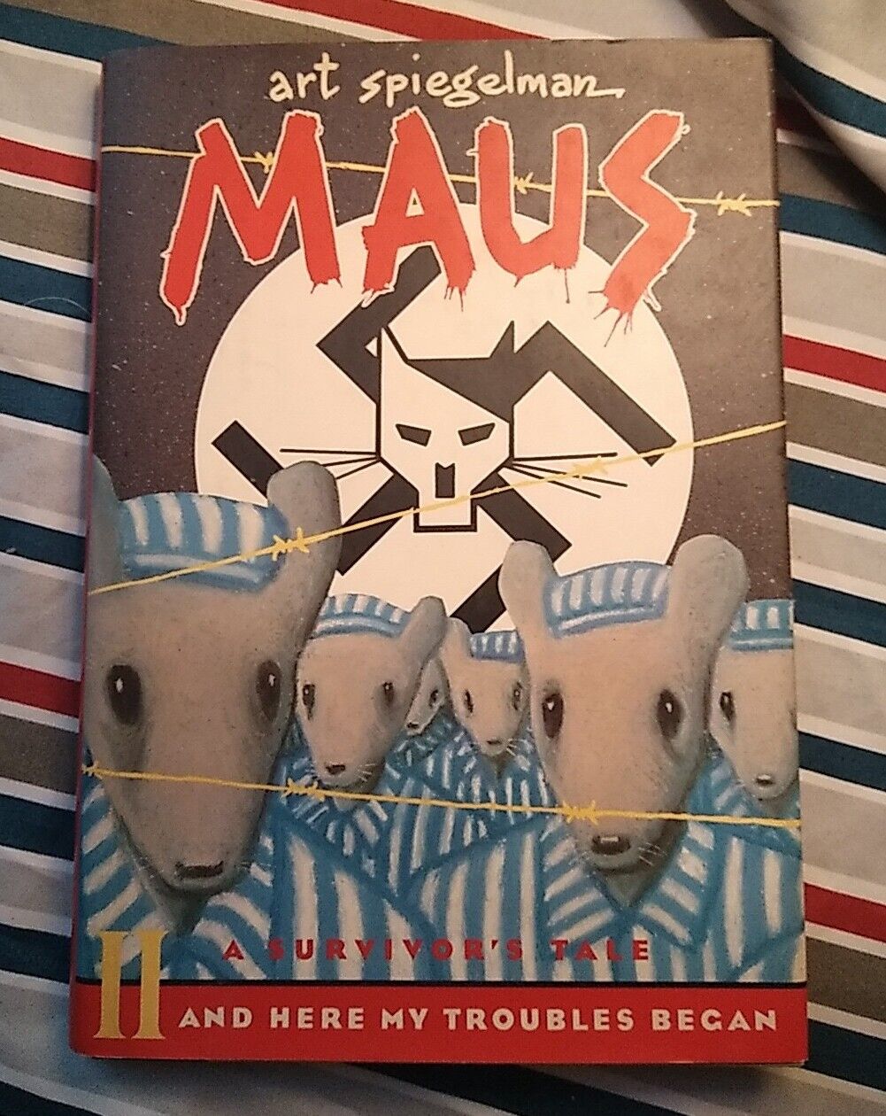 Maus II By Art Spiegelman Hardback 1991 Graphic Novel Excellent Condition Rare