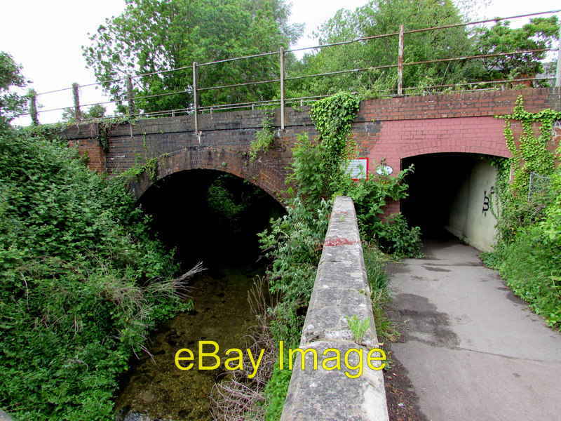 Photo 6x4 Double bridges on the east side of Duttons Road, Romsey About 3 c2015