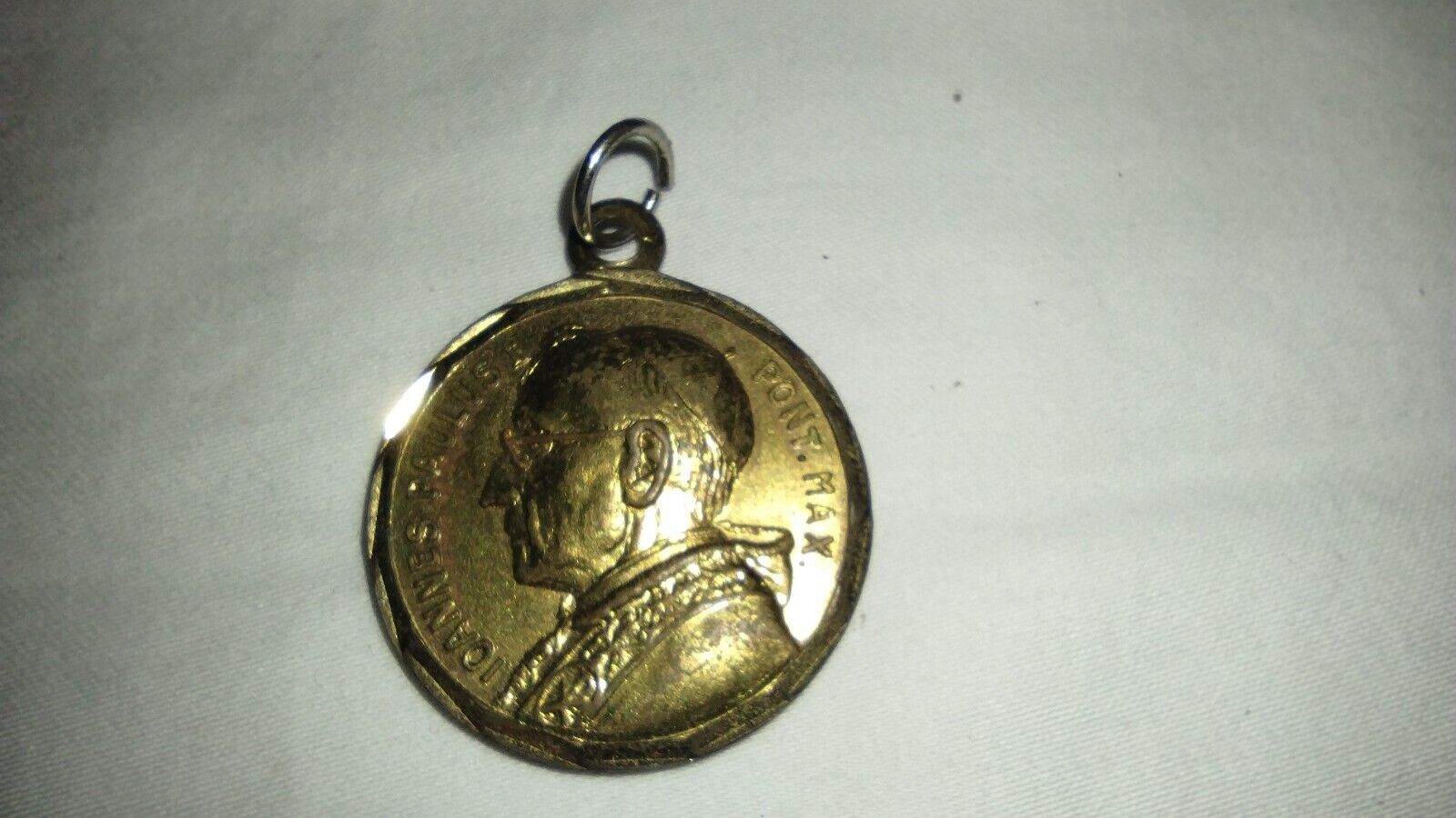 Rare Vintage Pope John Paul I Rome Souvenir MedalIoannes Paulus I Roma 1978