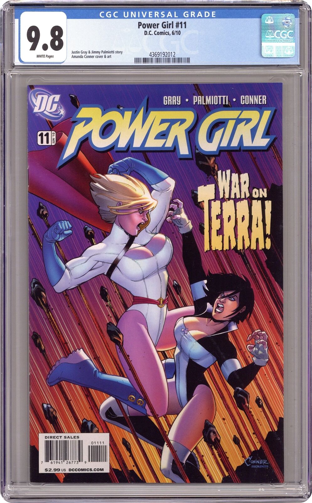 Power Girl #11 CGC 9.8 2010 4369192012
