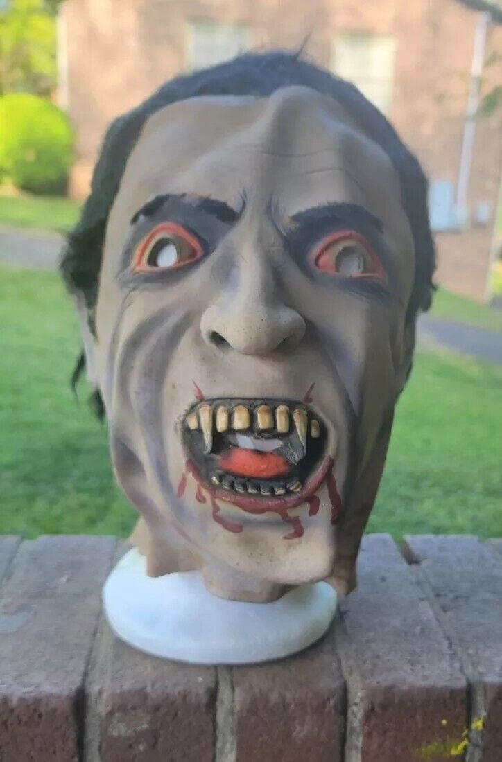 Vintage Don Post #1001 Dracula Mask 1977 Halloween (Hard To Find)