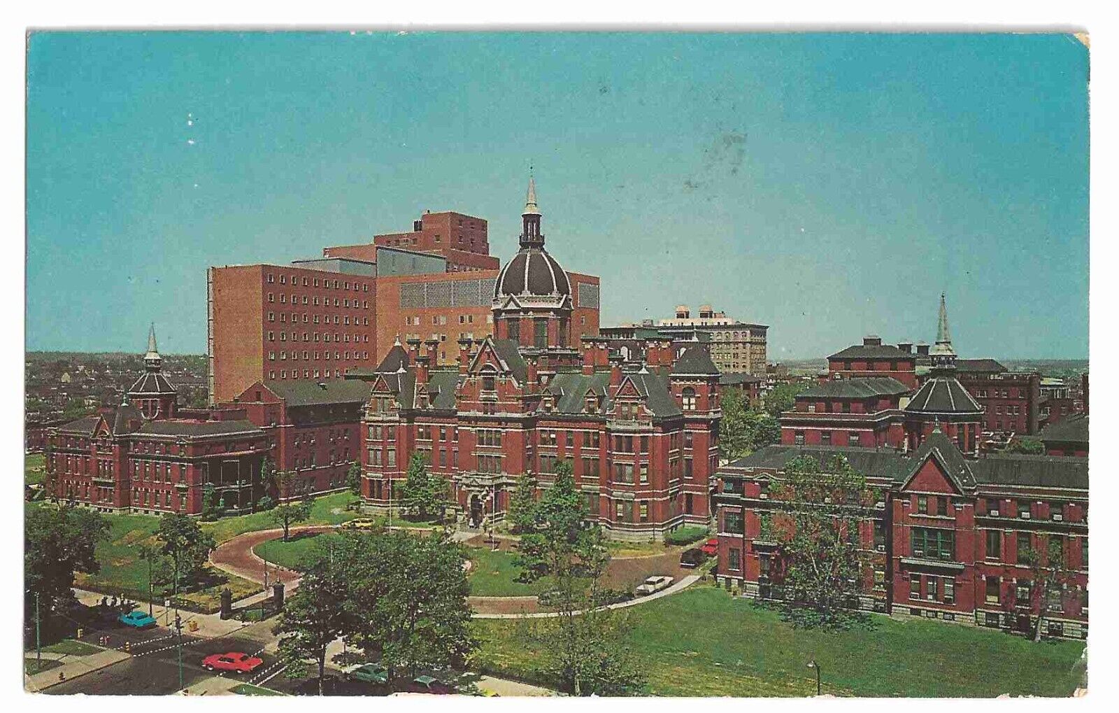 Vintage Postcard: The Johns Hopkins Hospital - Baltimore, Maryland