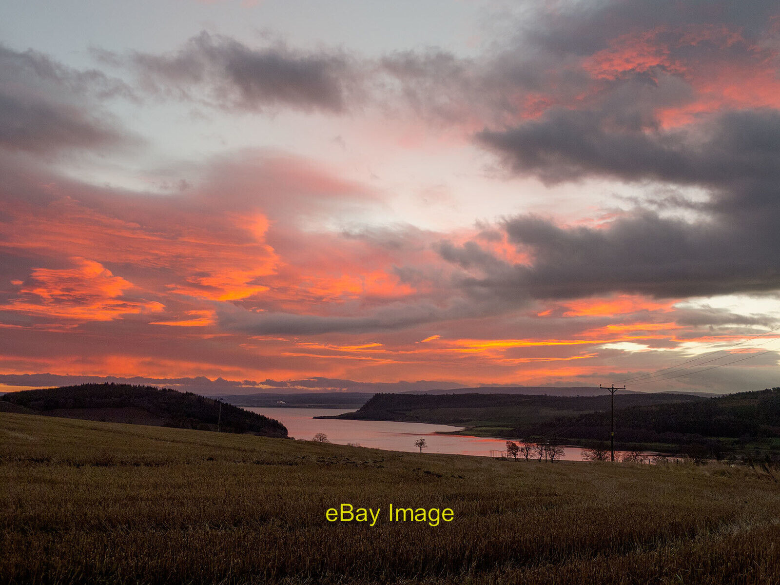 Photo 6x4 Developing dawn on midwinter\'s eve, Munlochy Bay Sunrises 0858, c2015