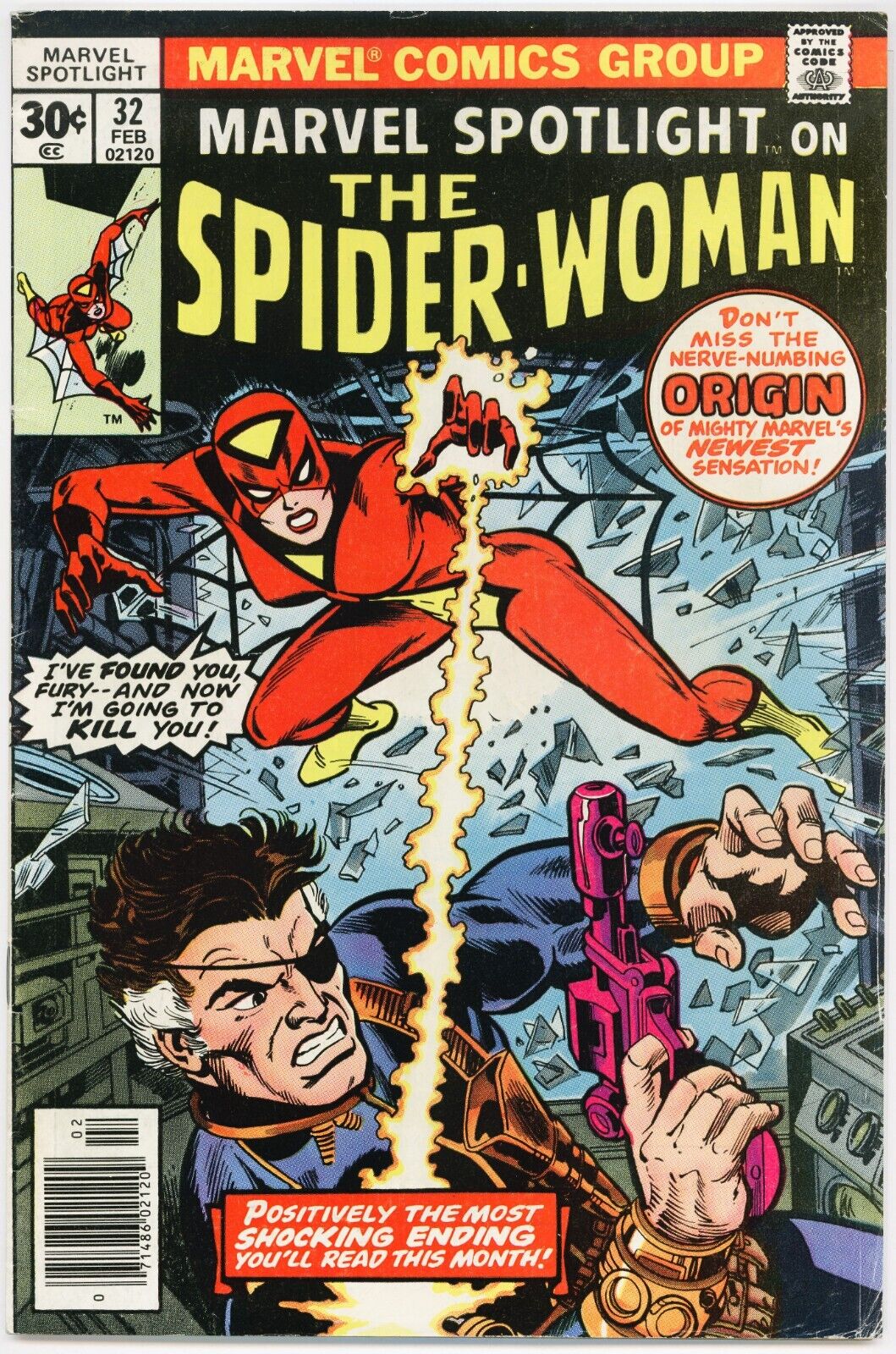 Marvel Spotlight #32 (1977) 1st Appearance of Jessica Drew Spider-Woman  KEY