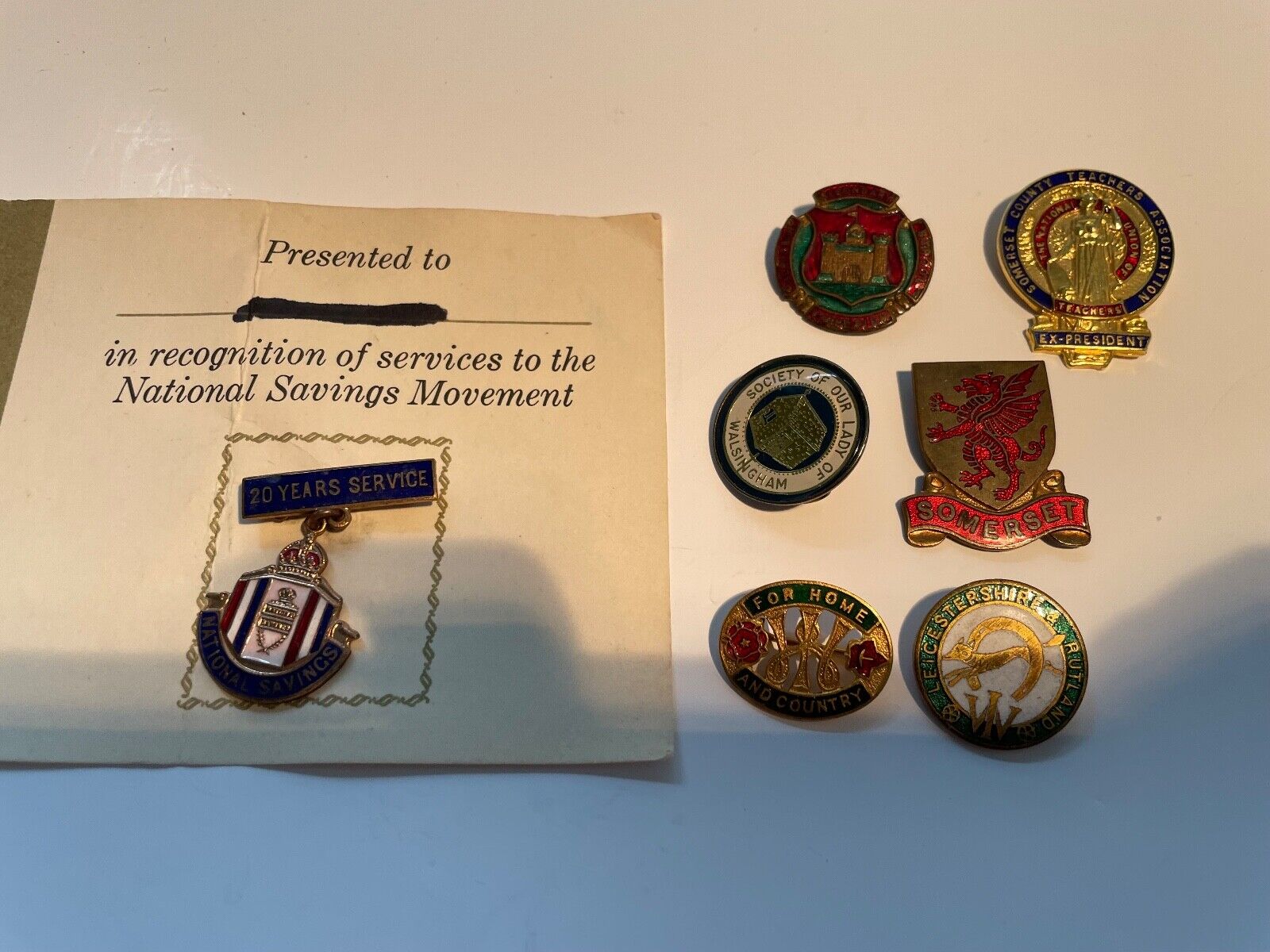 Vintage Enamel Pin Badges collection