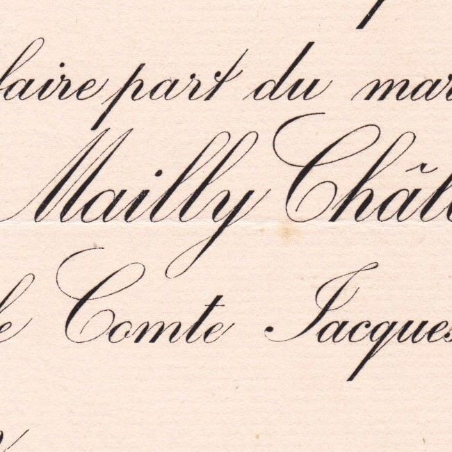 Gabrielle Marie-Amicie de Mailly-Châlon 1888 Count Jacques De Gontaut-Biron