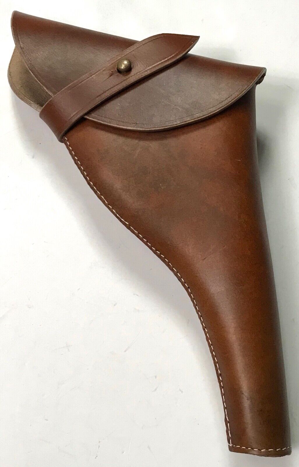 British WWI & WWII .455 Webley Revolver- Brown Leather Holster
