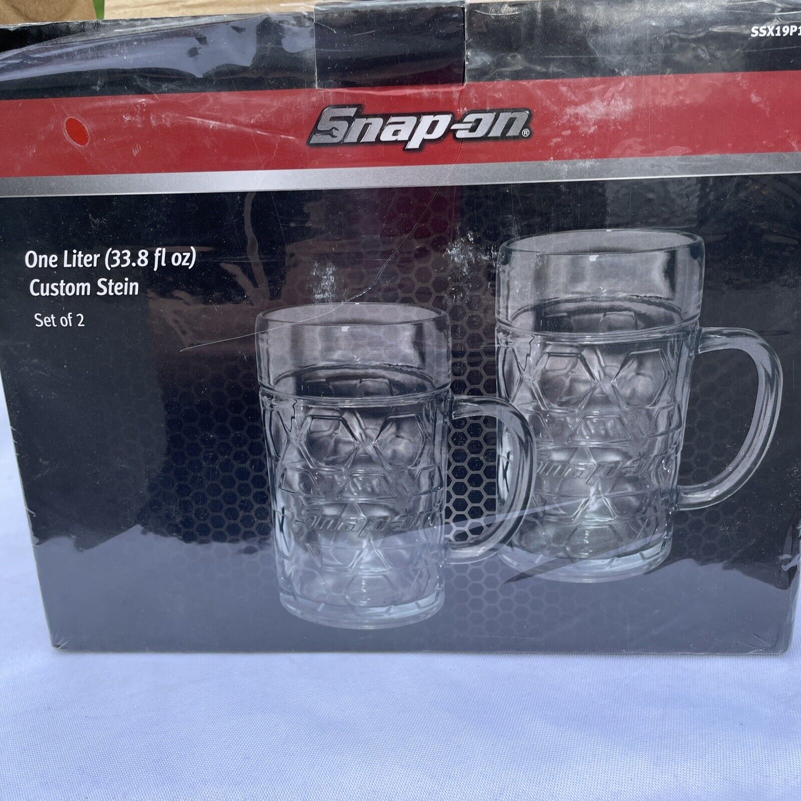 Snap On One Liter Custom Stein Set
