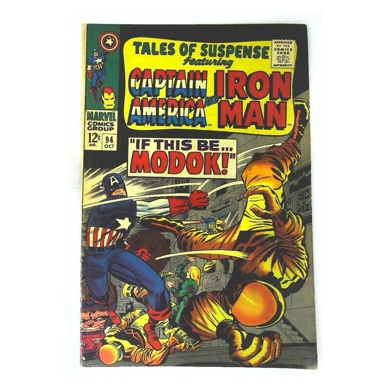 Tales of Suspense (1959 series) #94 in Fine condition. Marvel comics [d~