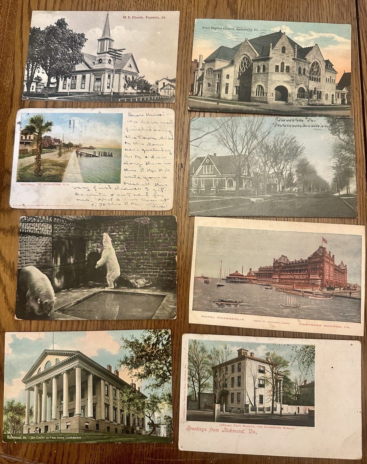 Huge American History And  Landmark Postcard Lot