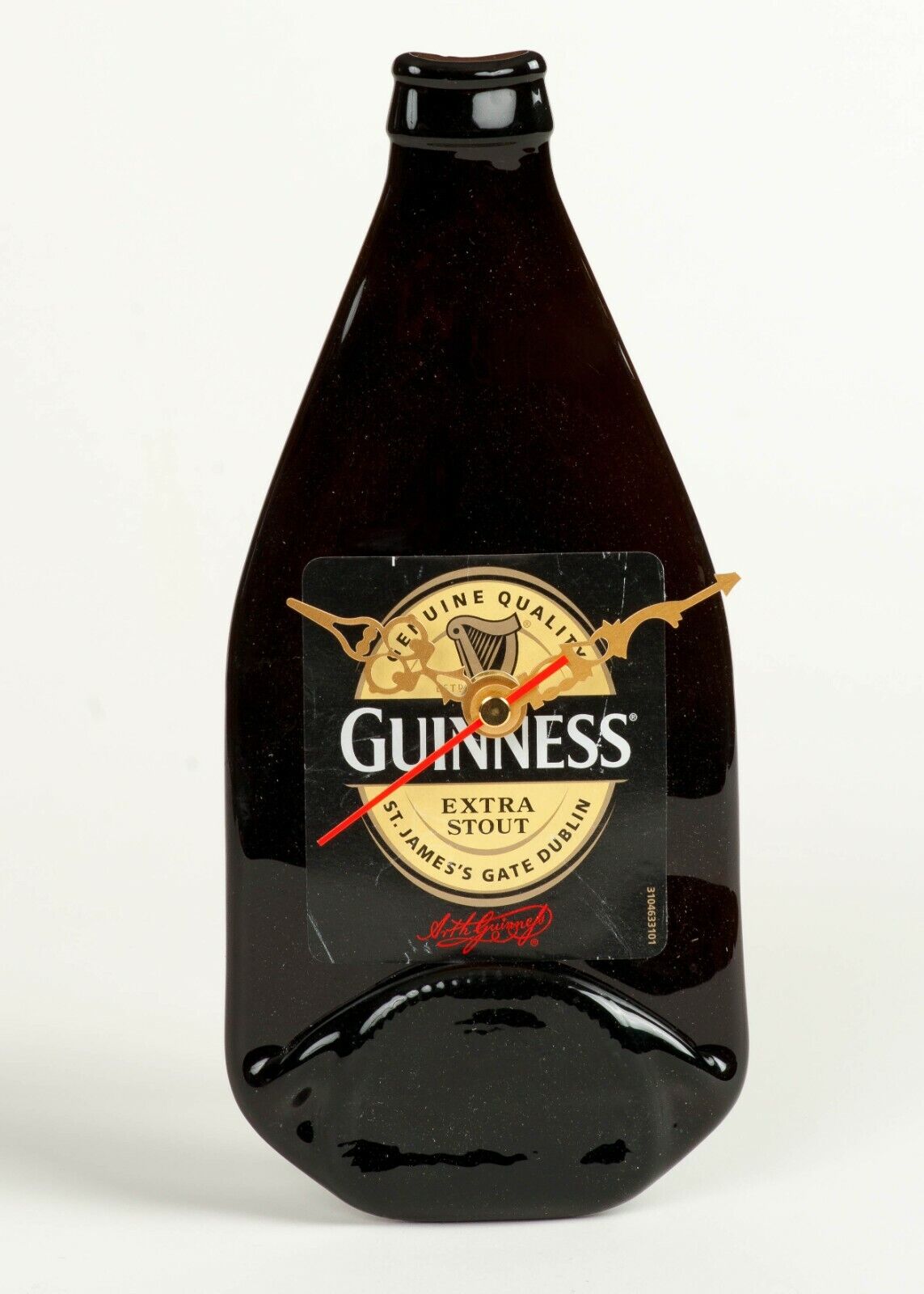Guinness Bottle Clock Extra Stout