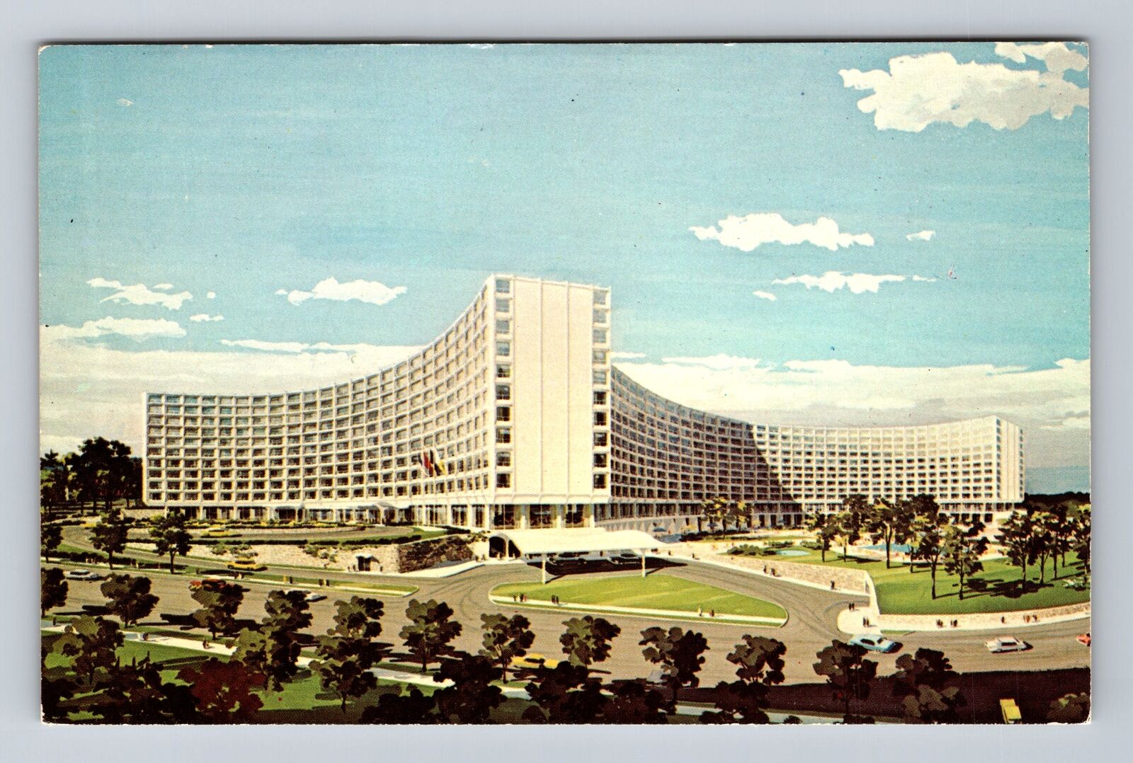 Washington DC, Washington Hilton, Advertising, Antique Vintage Postcard
