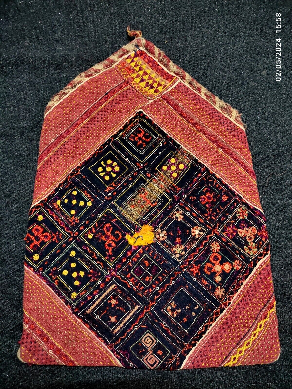 antique banjara kutchi rabari vintage boho tribal ethnic handmade Indian bag 90