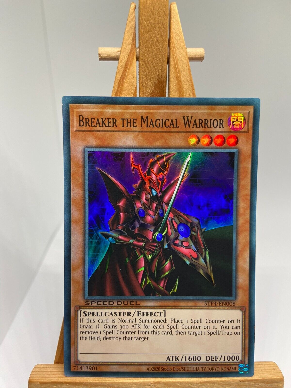 Breaker The Magical Warrior - Super Rare STP4-EN008 - LP - YuGiOh