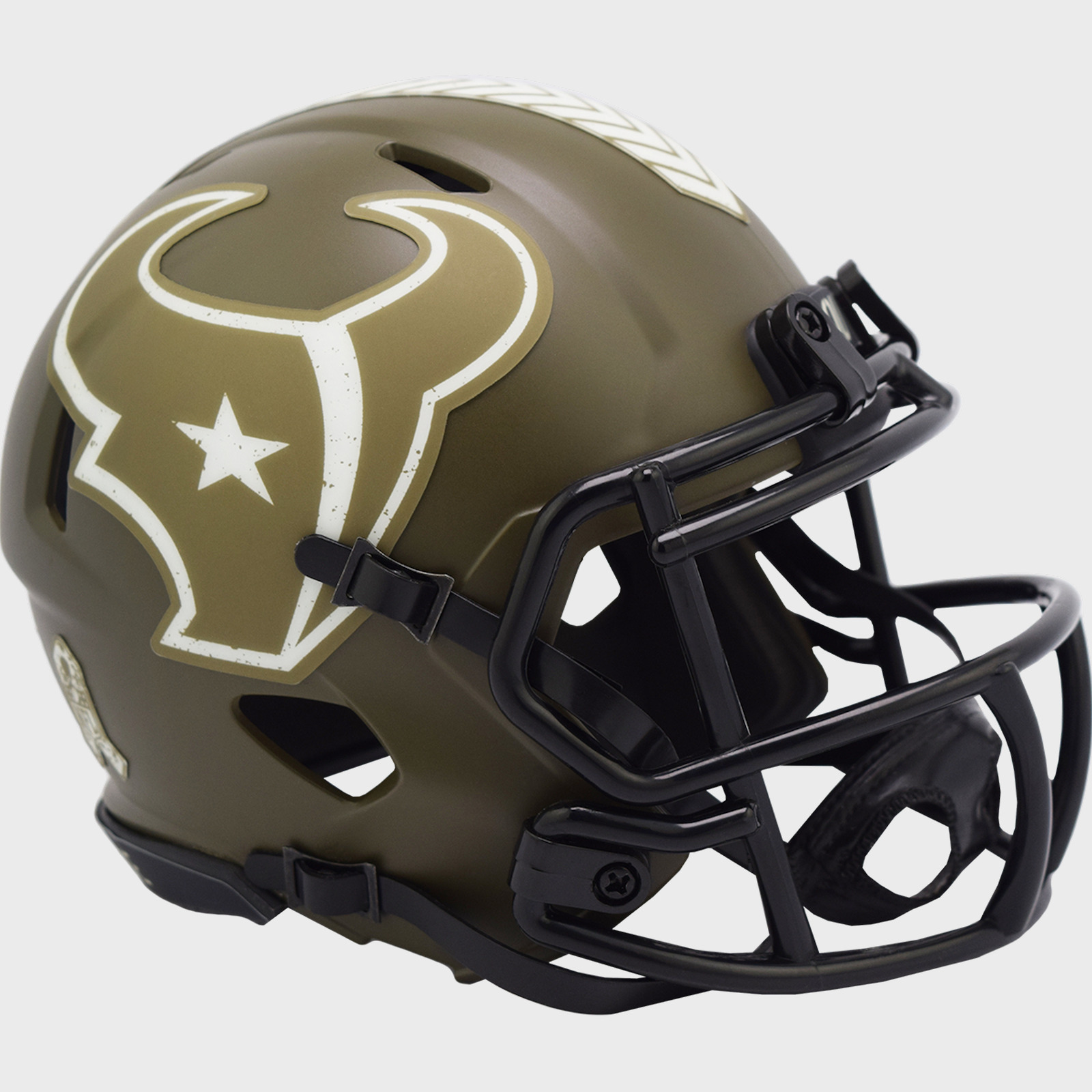 Houston Texans Salute To Service Alternate Riddell Speed Mini Helmet New in box