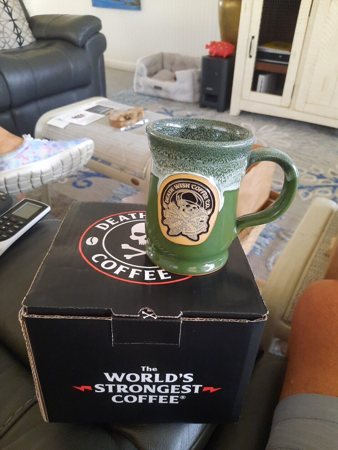 Death Wish Coffee 2024 Dropkick Murphy St. Patrick's Day Mug 1881/2500 Mug