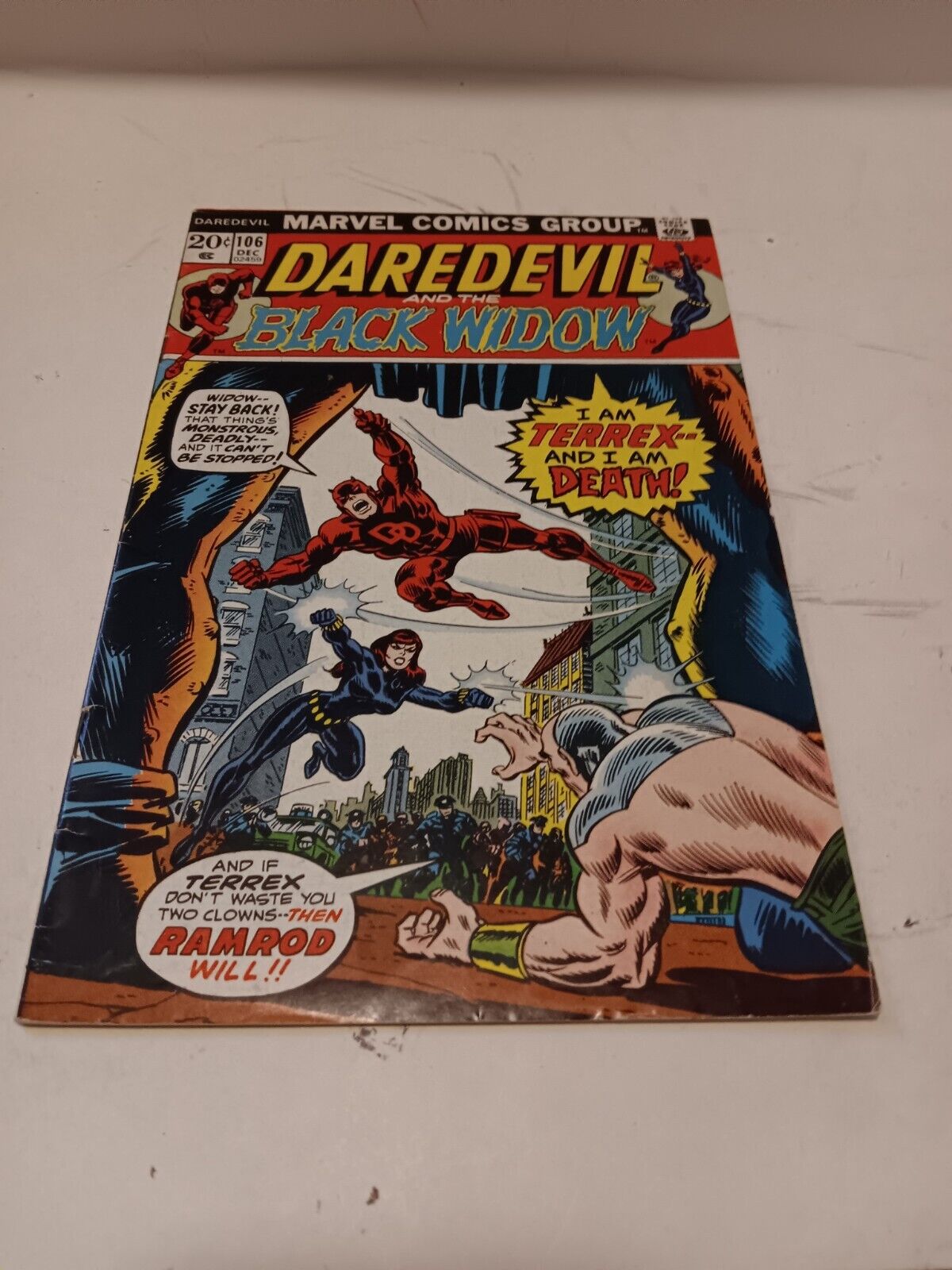 Daredevil #106 Black Widow High Grade  Marvel Comics  FAST SHIPPING
