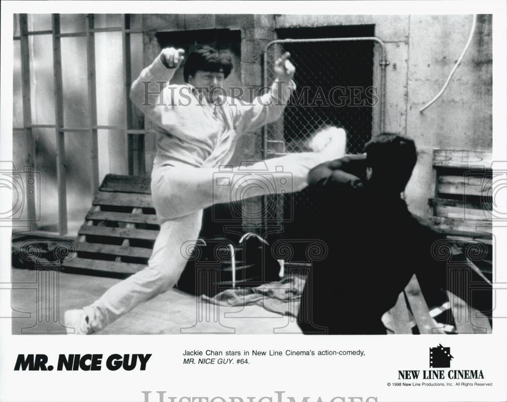 1997 Press Photo Jackie Chan \