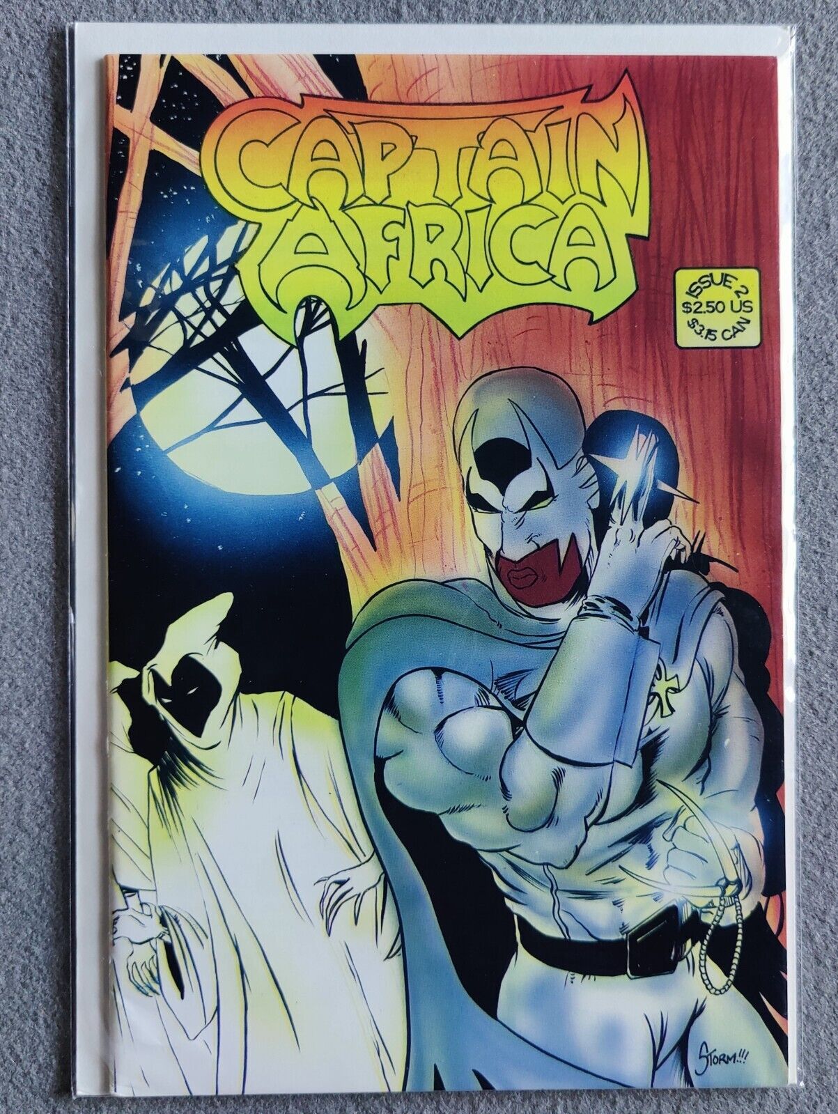 Captain Africa #2 African Prince Prod. 1992 VERY HTF