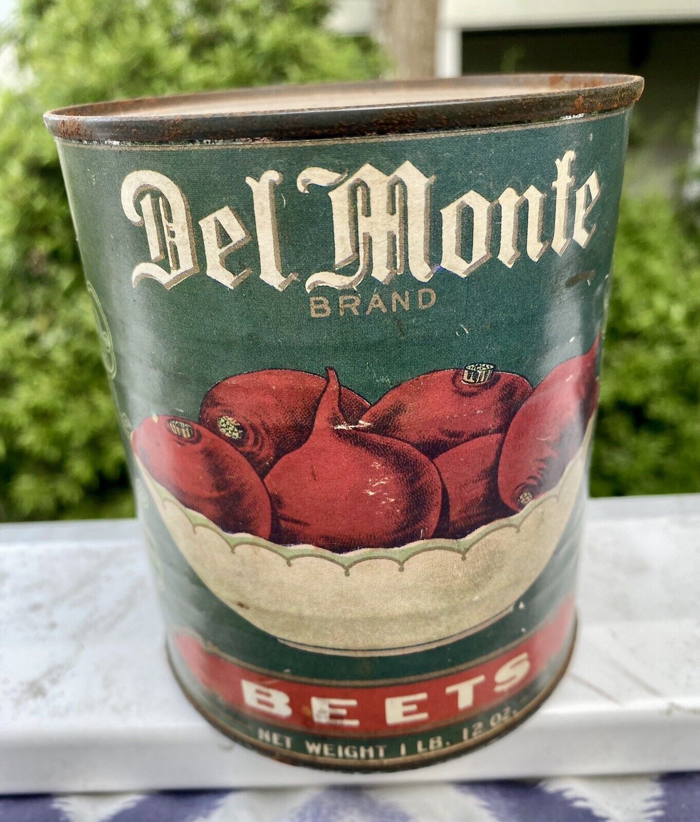 Vintage Del Monte Beets Can