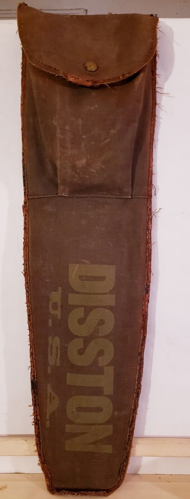 henry disston & Sons saw Kit 3 Blades Military Type Pouch Rare