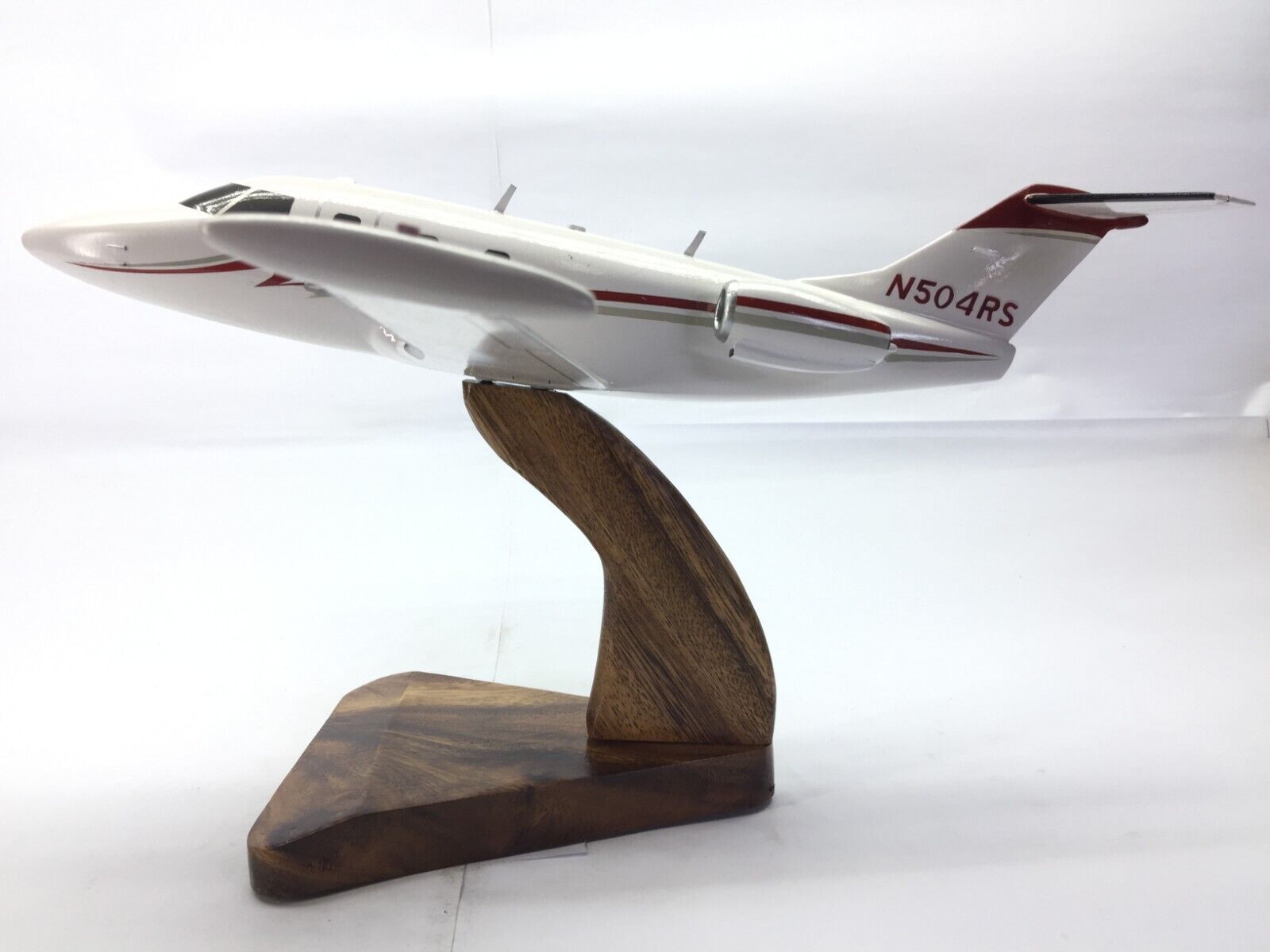 Eclipse 500 Business Jet Aerospace EA500 Airplane Desktop Wood Model Small New  