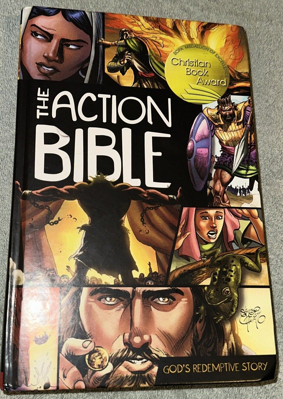 The Action Bible (David C. Cook, September 2010) Graphic Novel Style