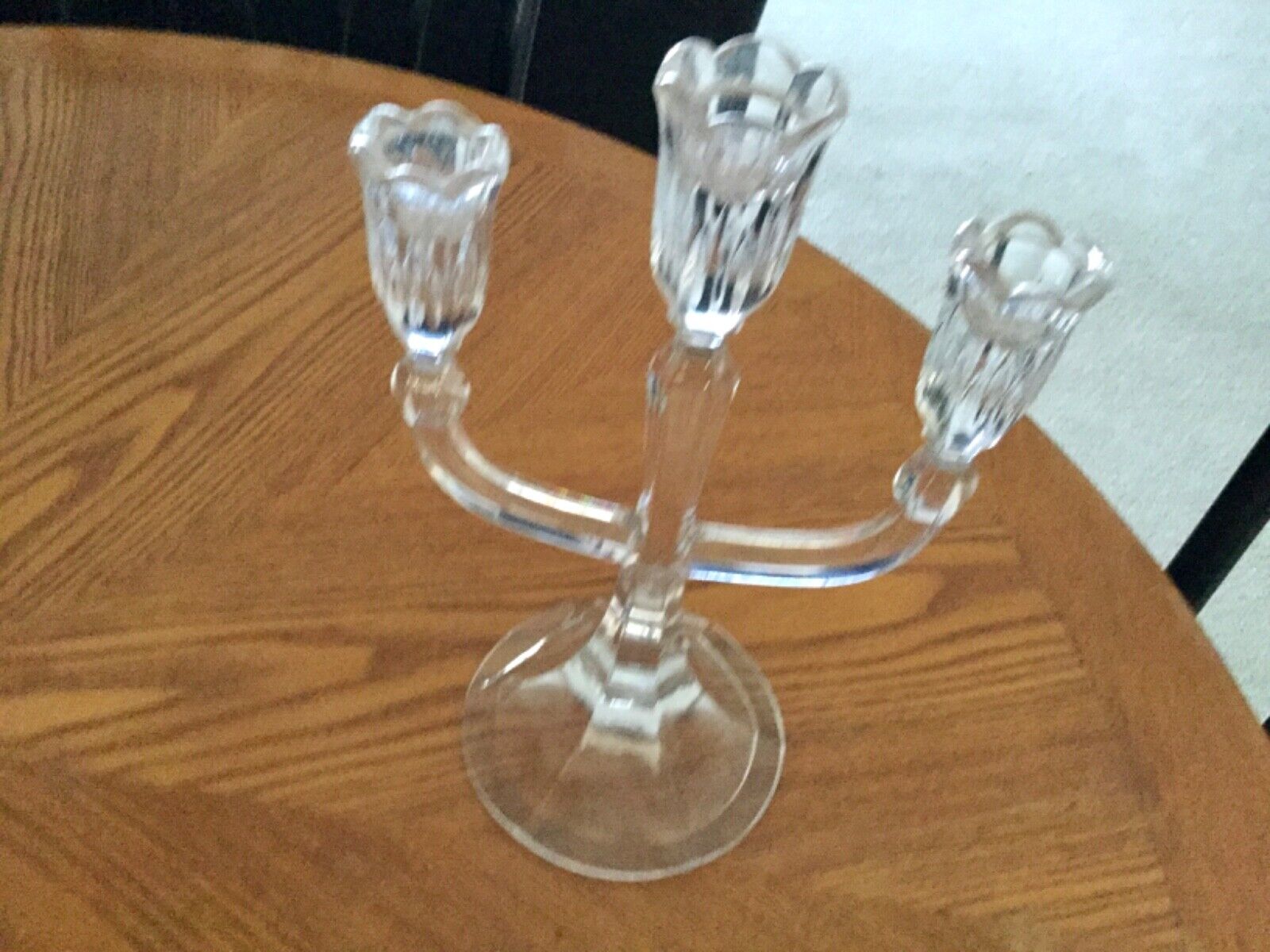Crystal Collectible Beautiful Waterford crystal three tiers candle holder