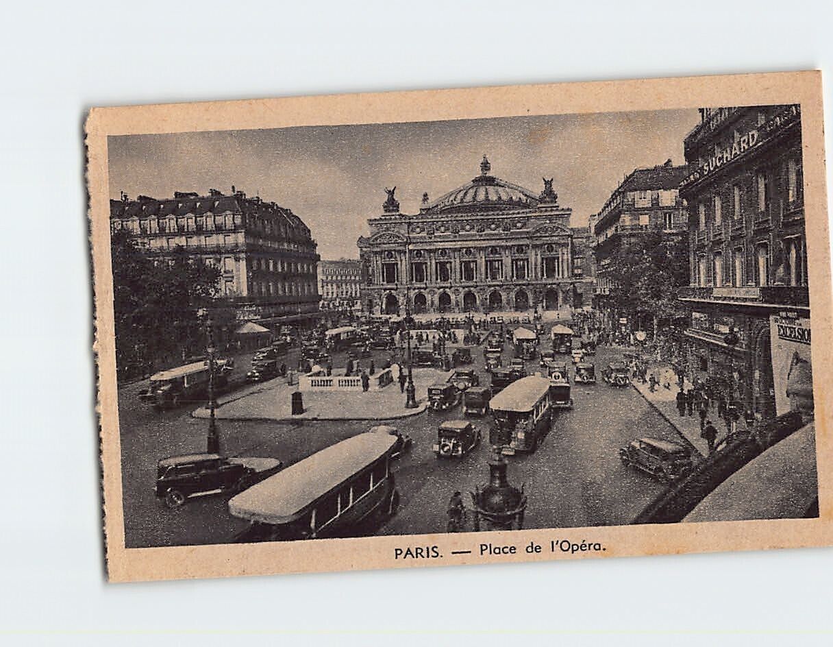 Postcard The Opera Paris France