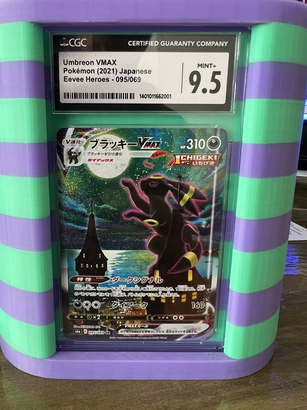 2021 Pokemon Japanese Eevee Heroes 095/069 Umbreon VMax CGC 9.5 GEM MINT