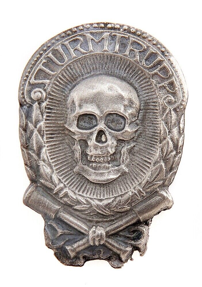German WW1 Stormtrooper Sturmtruppen Badge Medal