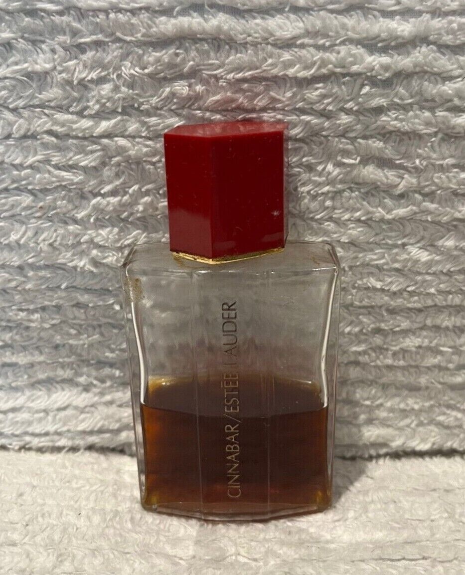 CINNABAR Estee Lauder FRAGRANCE Parfum Perfume 2.0 oz 30%Full ~ Vintage