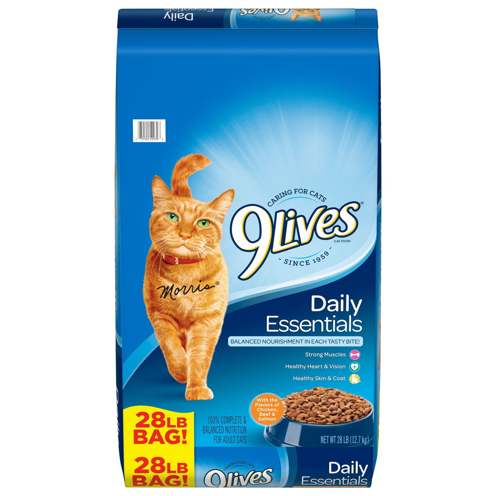9Lives Daily Essentials Cat Food, 28-Pound Bag