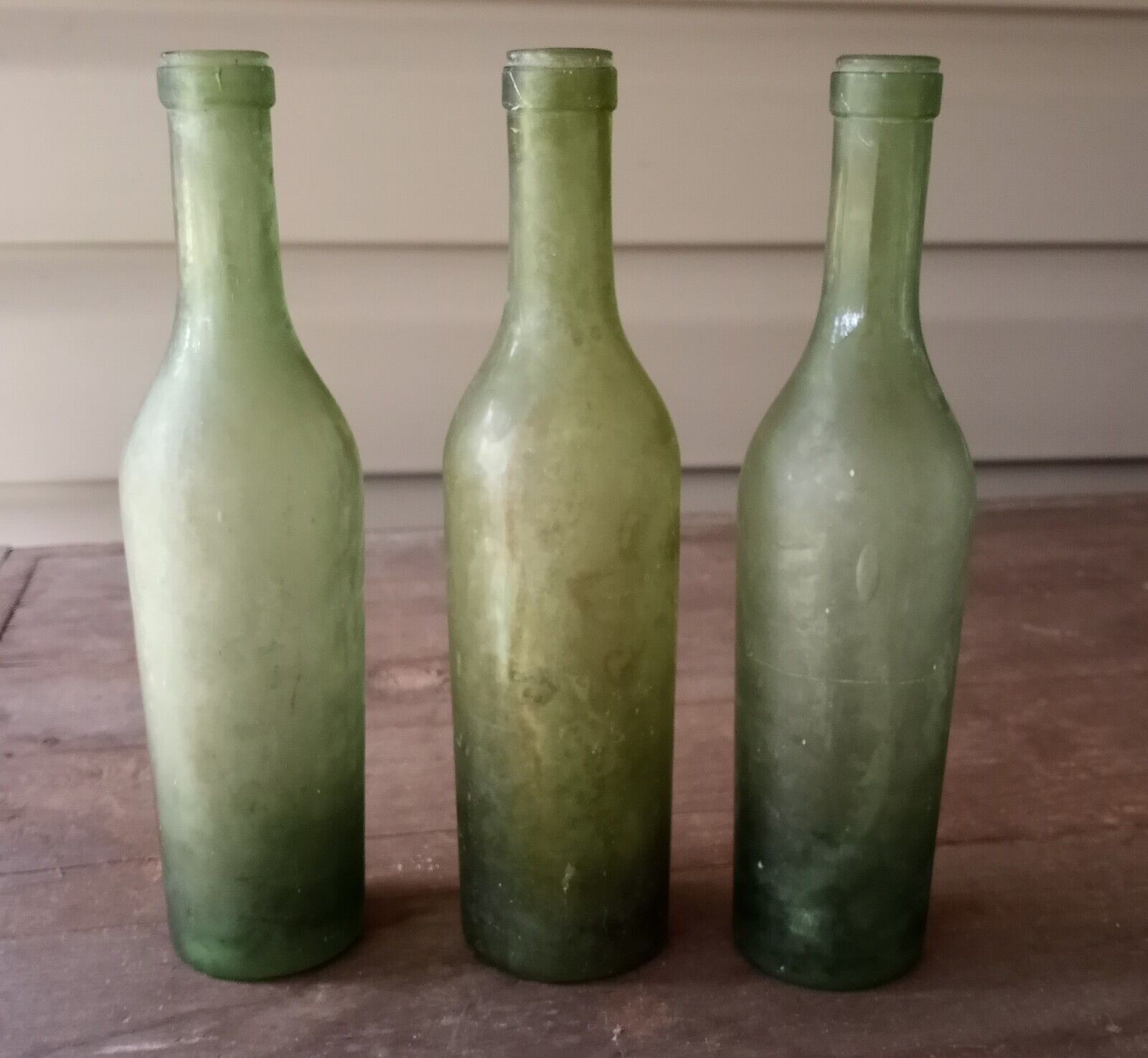 1880\'s-1890\'s Wine Bottles *Set Of 3