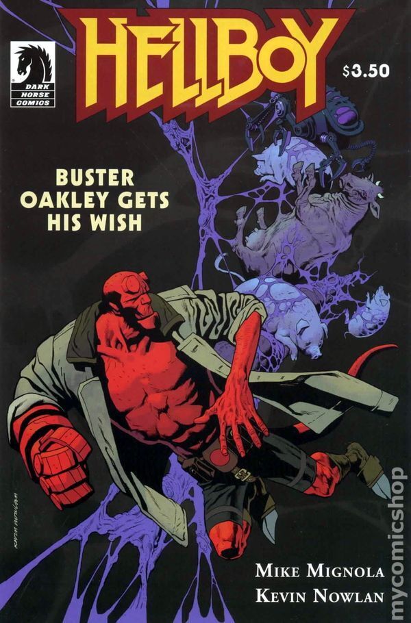 Hellboy Buster Oakley Gets His Wish #0A VF 2011 Stock Image