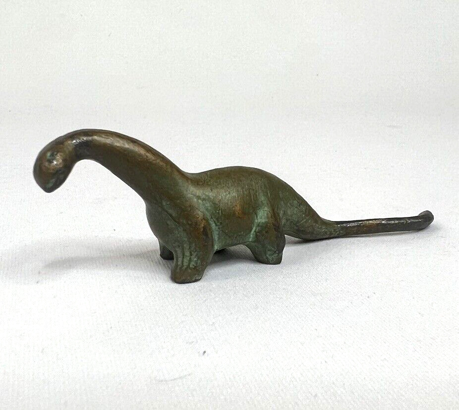 Vintage 1940's SRG 47 Cast Metal Dinosaur Long Neck Brachiosaurus