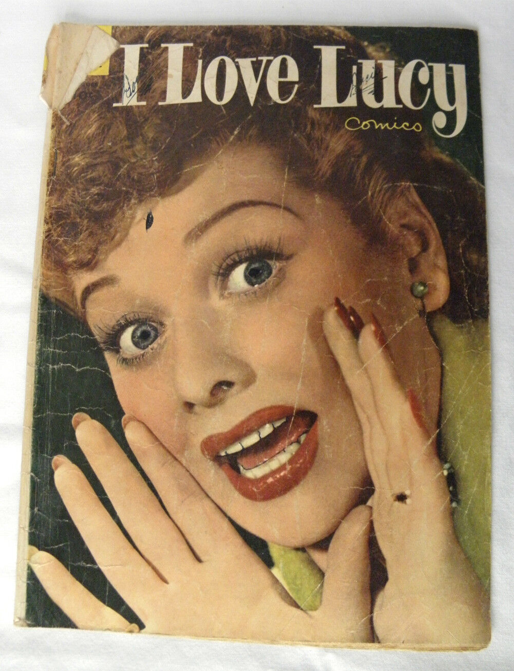 1954 I Love Lucy #3 Lucille Ball Desi Arnez Dell Golden Age Comic Book VTG