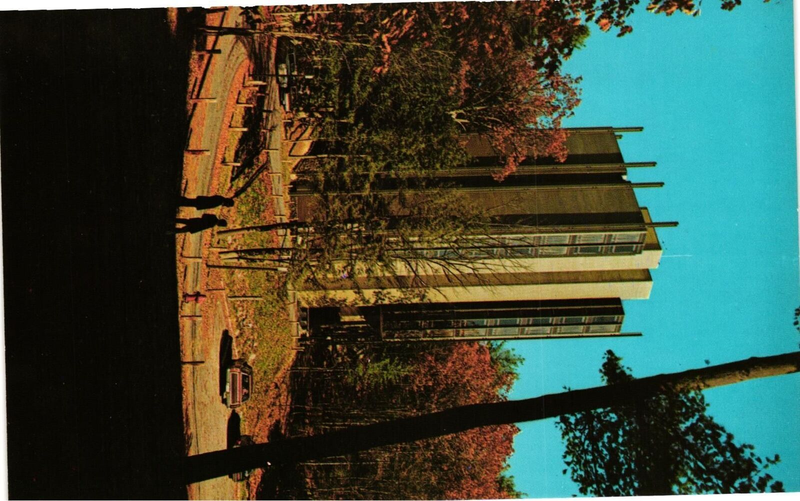 Vintage Postcard- New England Center Residential Tower, Durham, NH