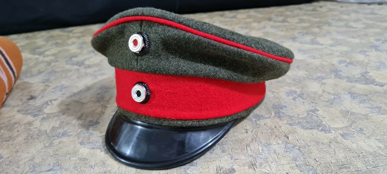 Ww1 German  Crusher Cap  customize piping colour  style and Cap colours replica