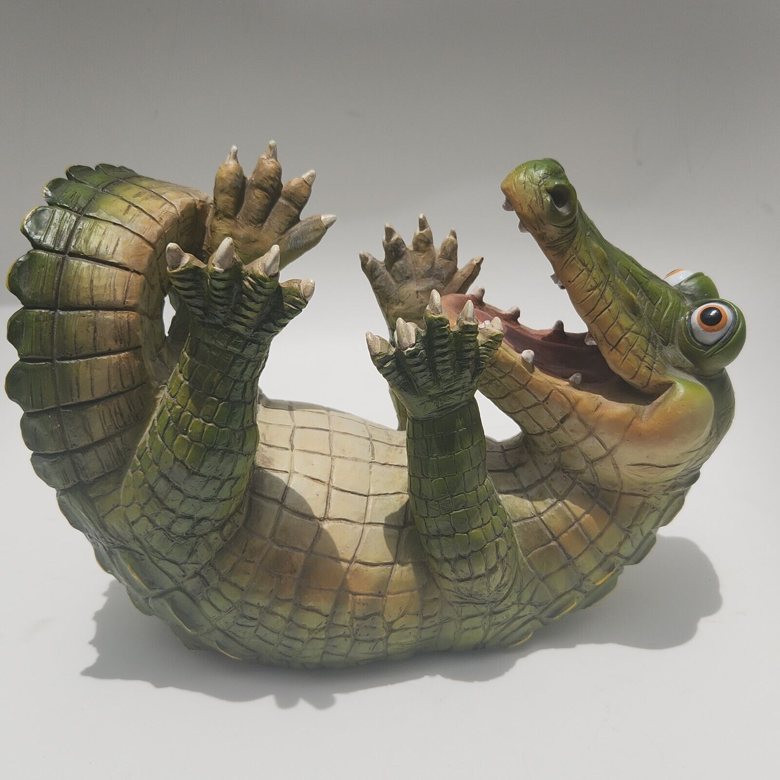 Vintage Whimsical Bottle Caddy-Alligator-Crocodile-composite