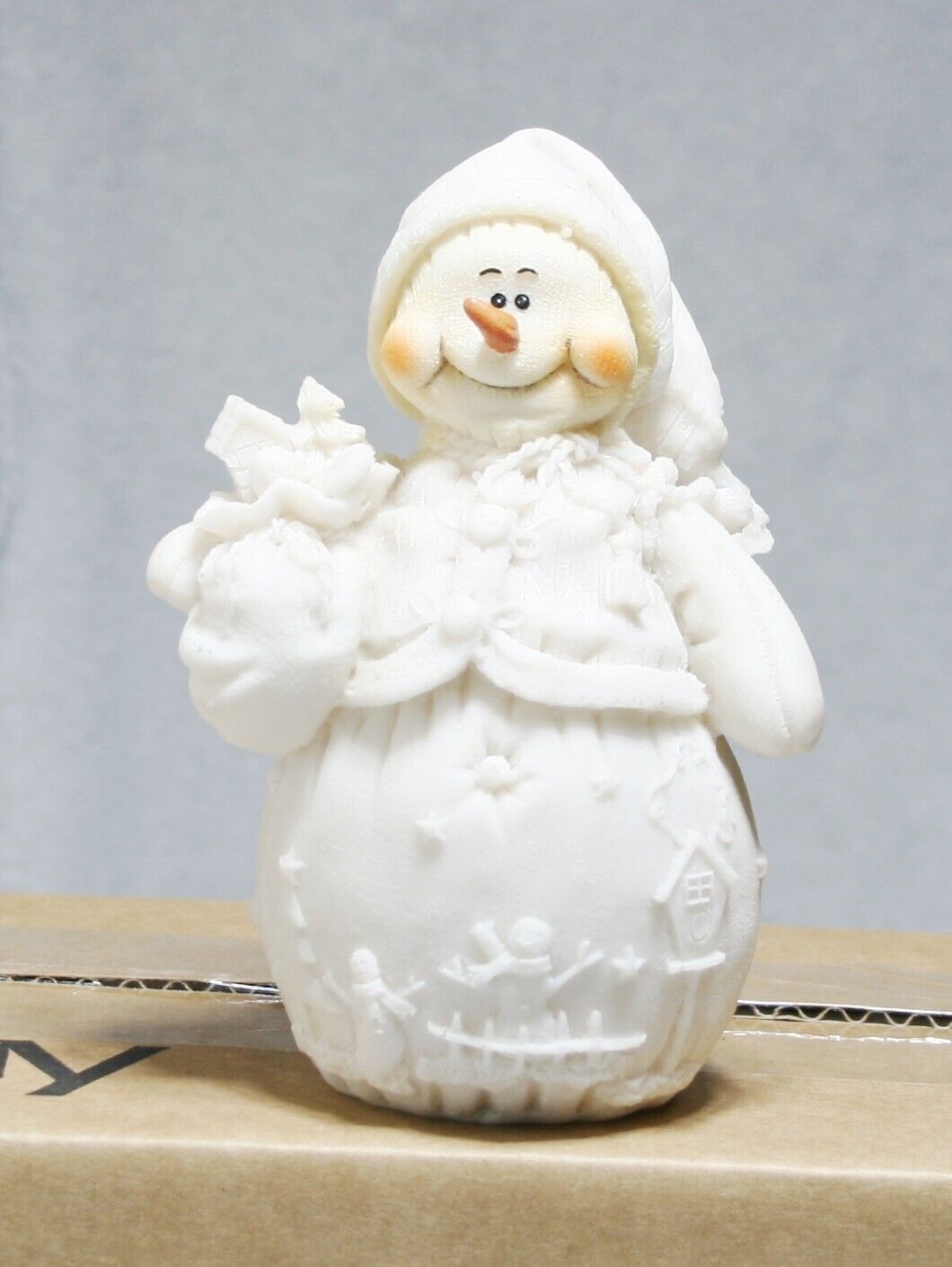 Frosty Santa snowman Christmas Figurine Don Mechanic Enterprises 4\