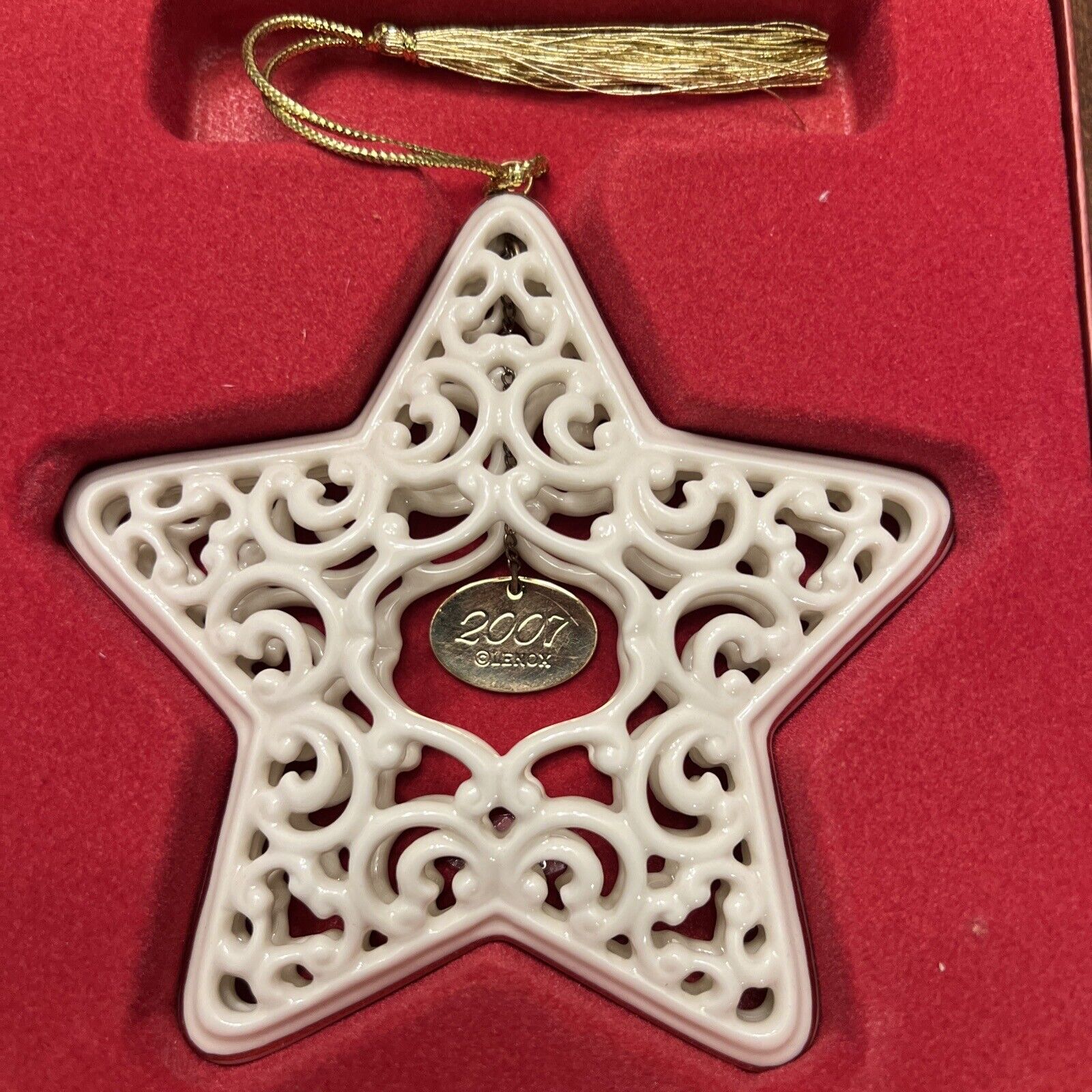 2007 Lenox Christmas Ornament