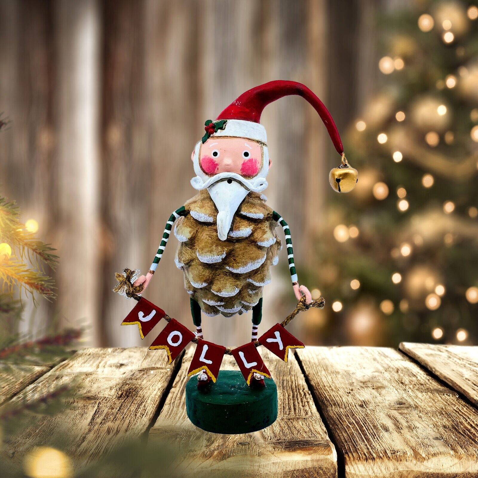 ESC Company: Lori Mitchell; Christmas, Jolly Jingle Santa, Item# 15531